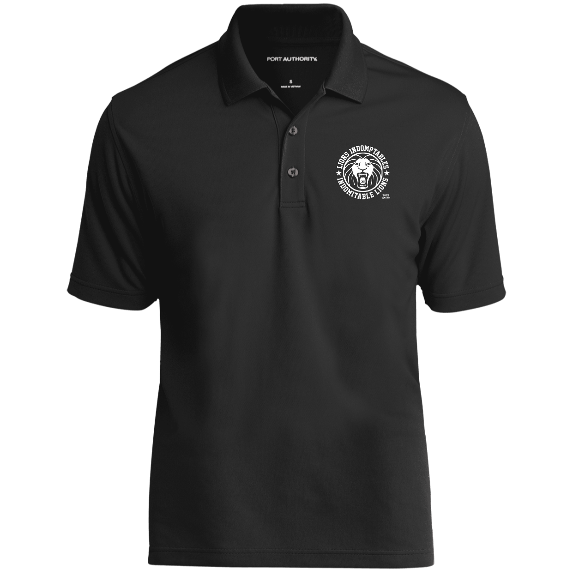 Cameroon Indomitable Lions Qatar 2022 Men's Micro-mesh Polo