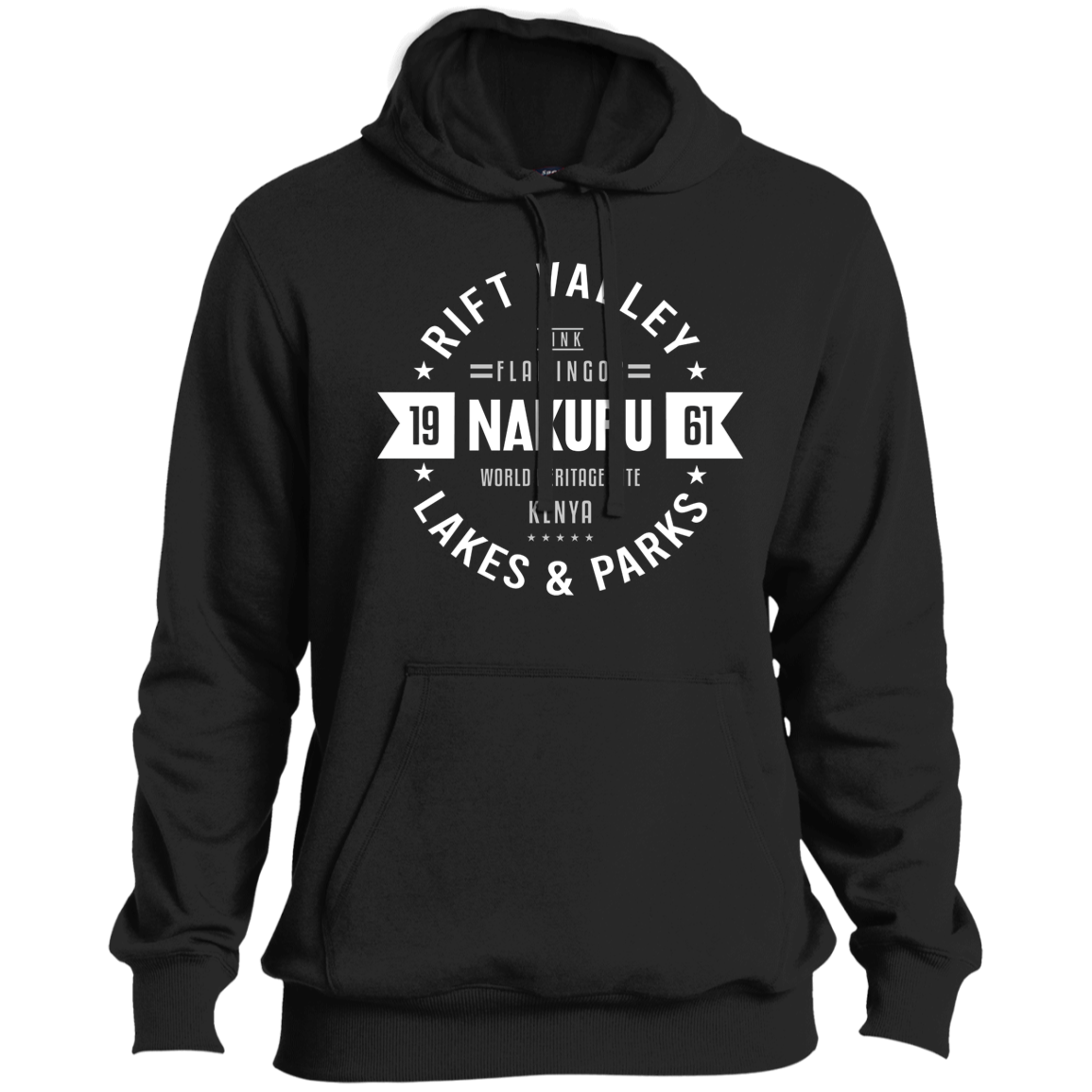 Nakuru 1961 Rift Valley Lakes & Parks Men's Pullover Hoodie