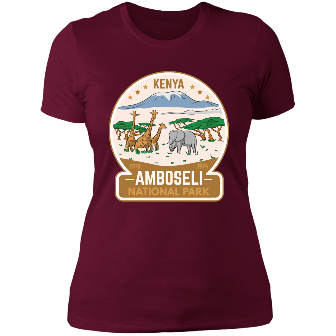 Amboseli National Park Kenya Women's Classic T-Shirt