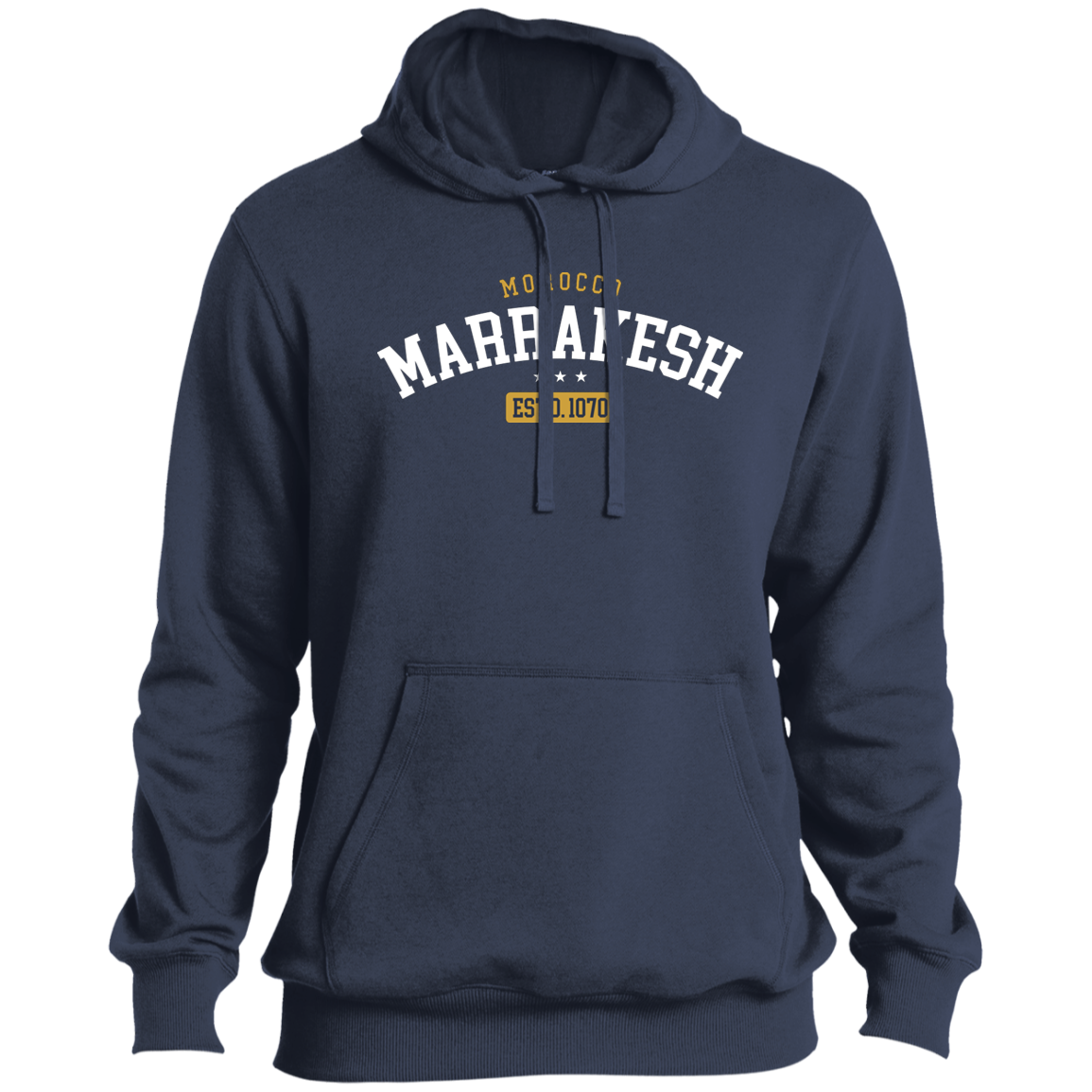 Marrakesh Morocco Estd 1070 Men's Pullover Hoodie