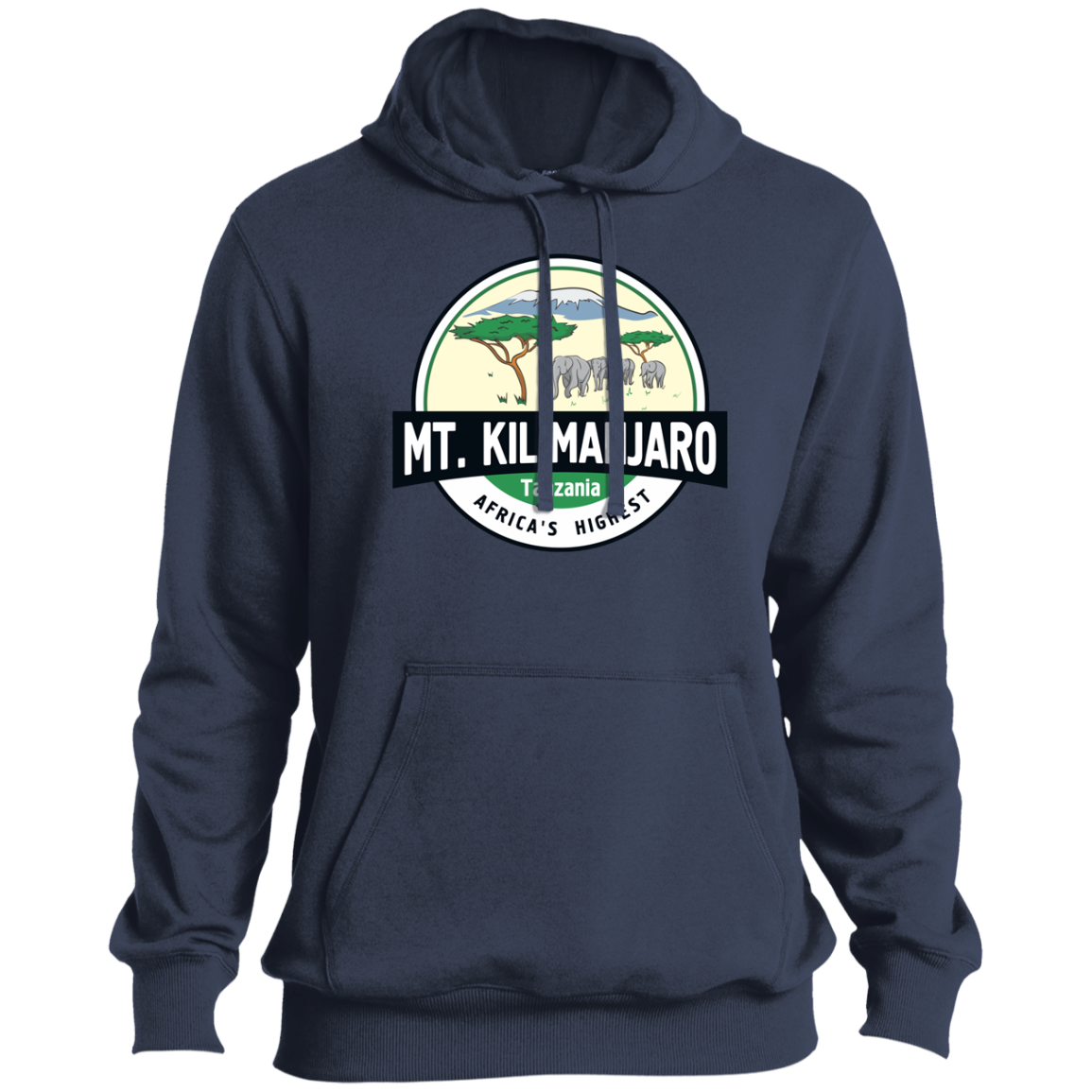 Mount Kilimanjaro Men's Pullover Hoodie