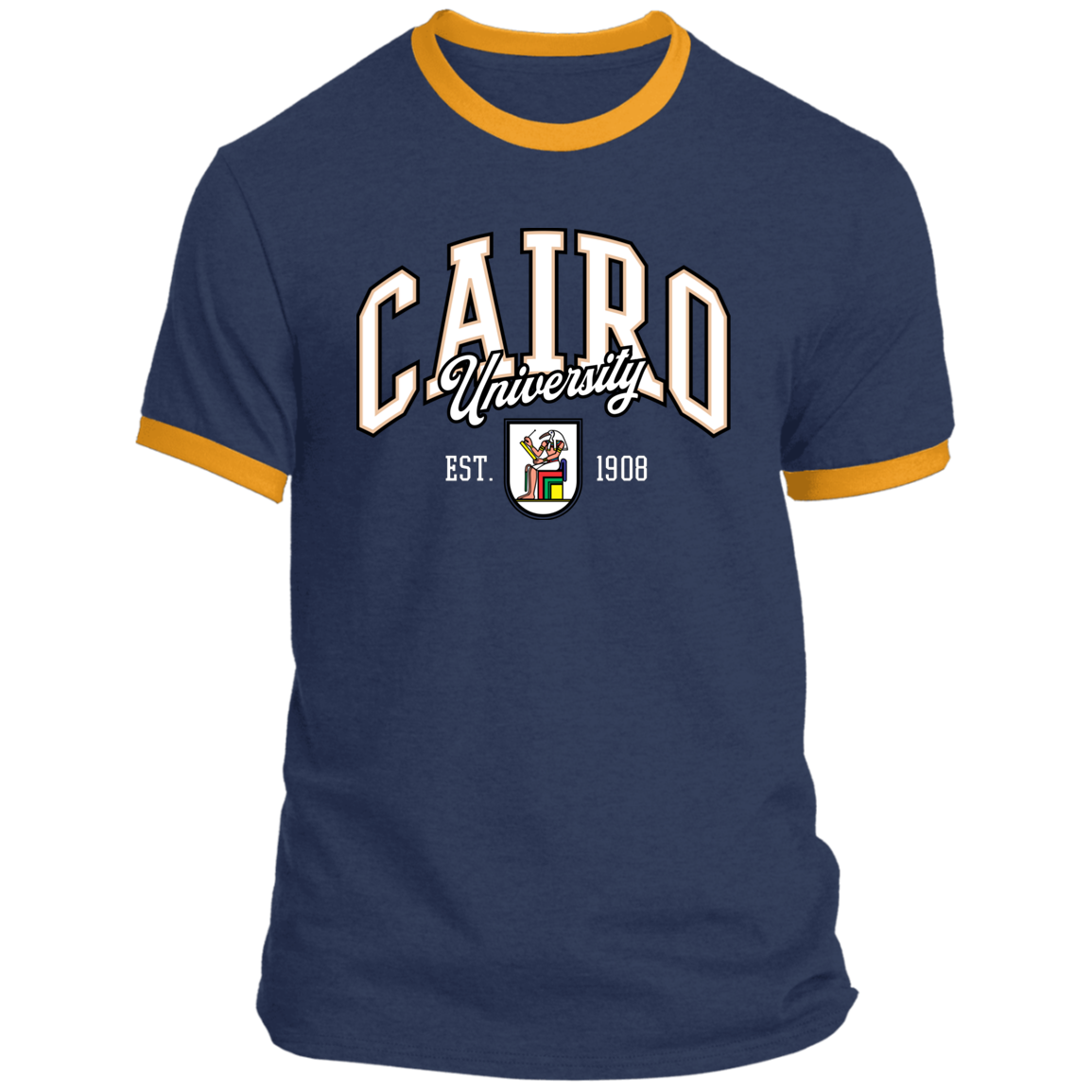 Cairo University Ringer T-Shirt (Unisex)