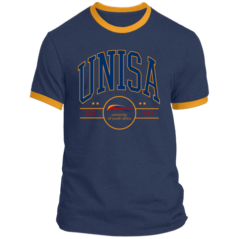 University of South Africa (UNISA) Ringer T-Shirt (Unisex)