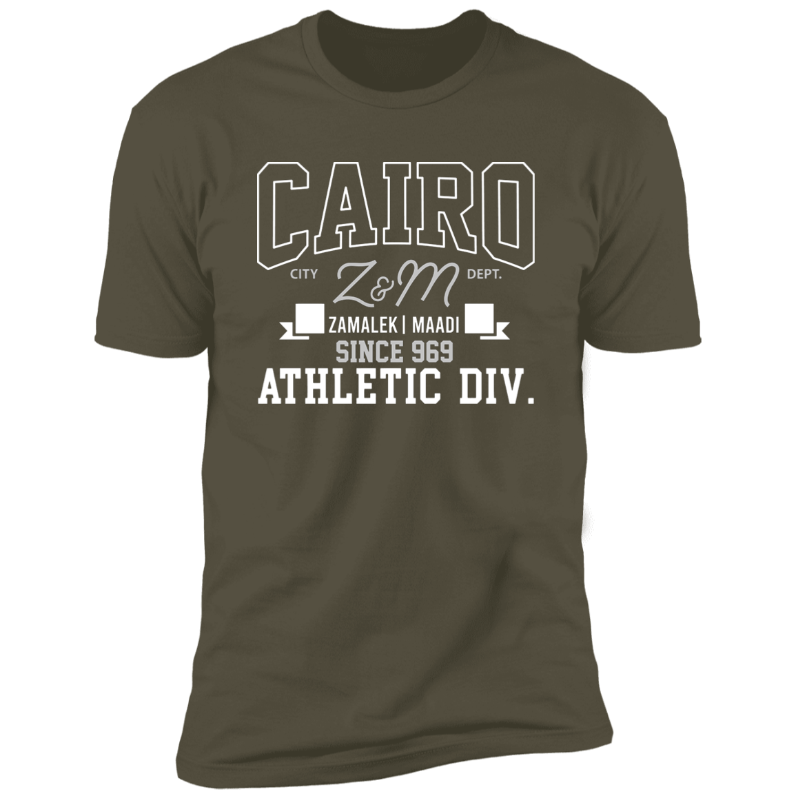 Cairo Z&M (Zamalek & Maadi) Athletic Div. Classic T-Shirt (Unisex)