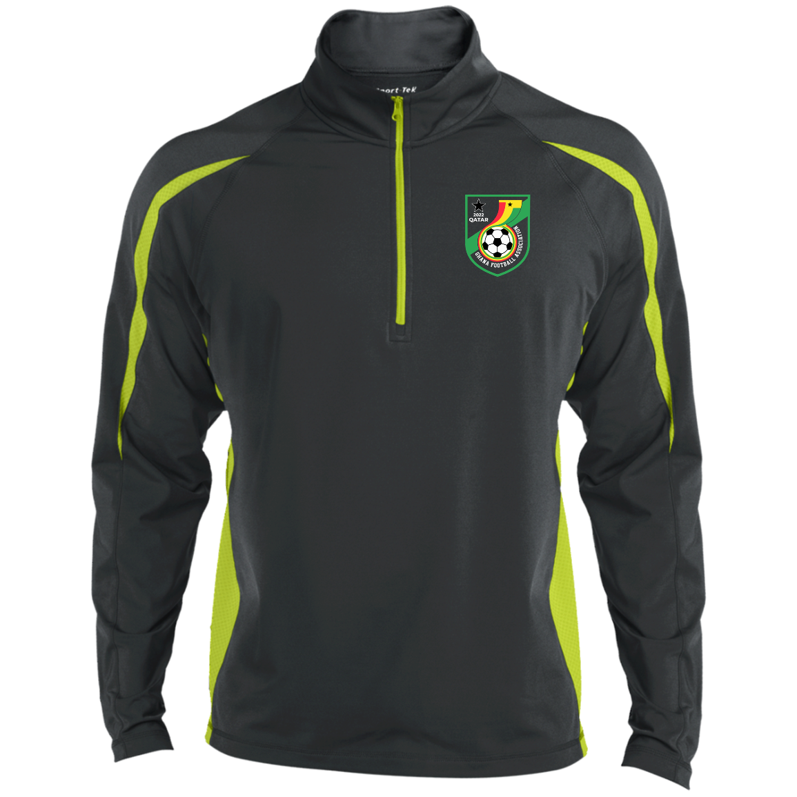 Ghana Black Stars Men's Zip-Up Sports Pullover