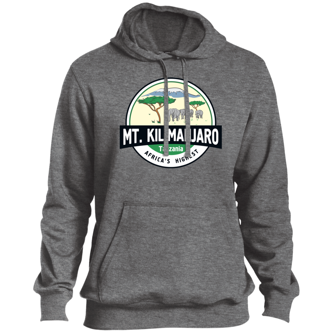 Mount Kilimanjaro Men's Pullover Hoodie