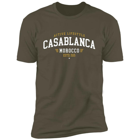 Casablanca Morocco Estd 1515 Classic T-Shirt (Unisex)