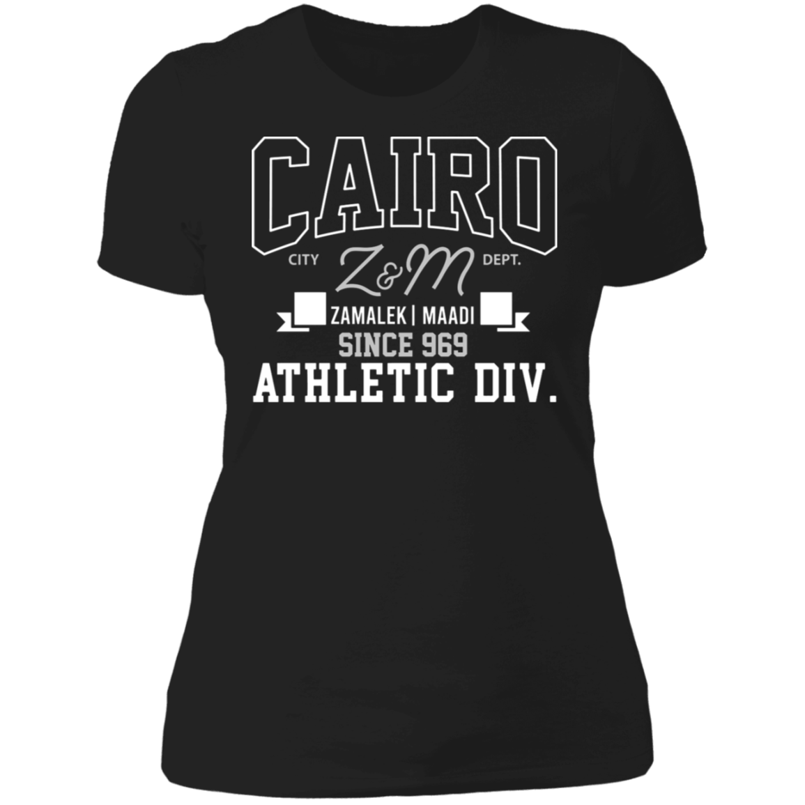 Cairo Z&M (Zamalek & Maadi) Athletic Div. Women's Classic T-Shirt