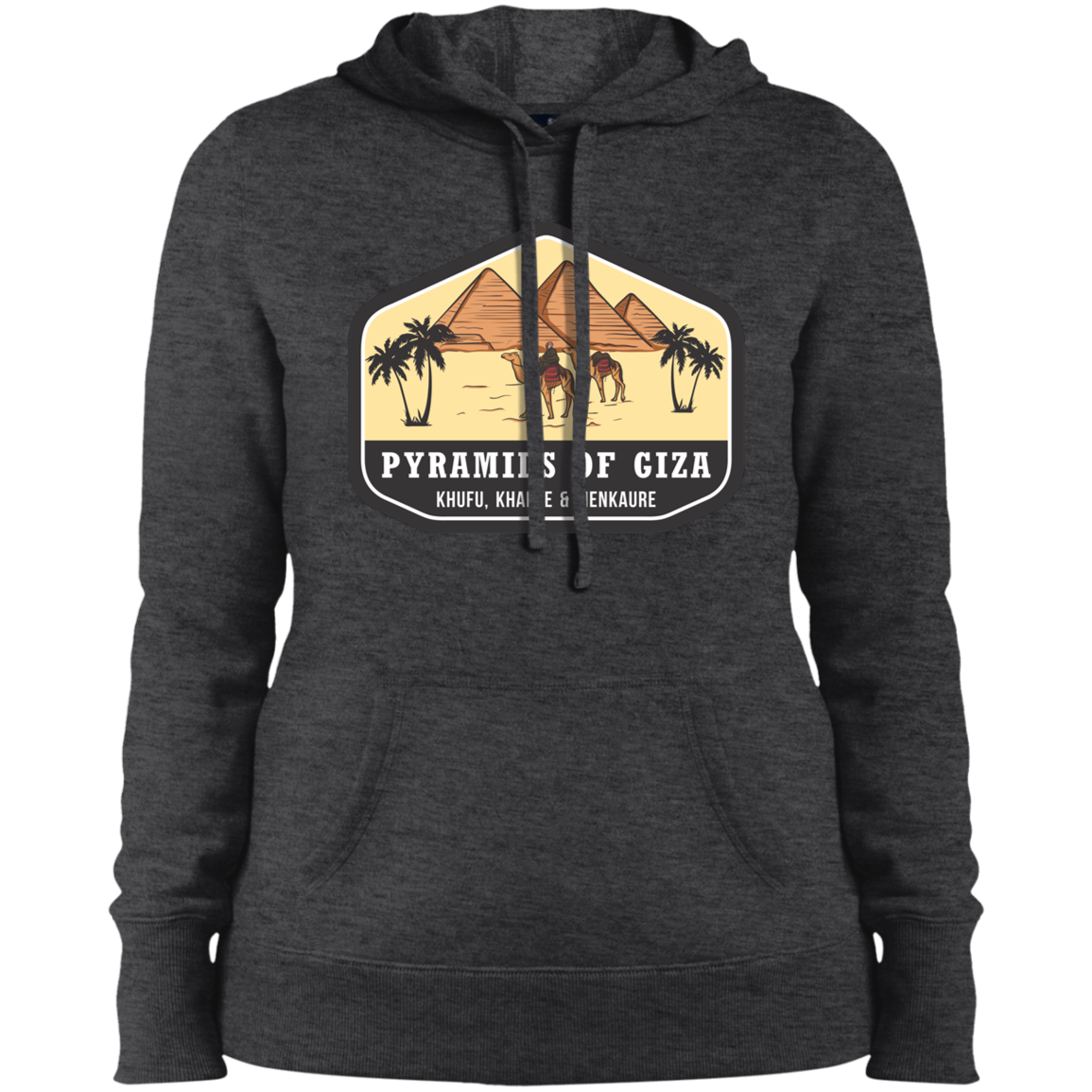 The Pyramids of Giza Women's Pullover Hoodie