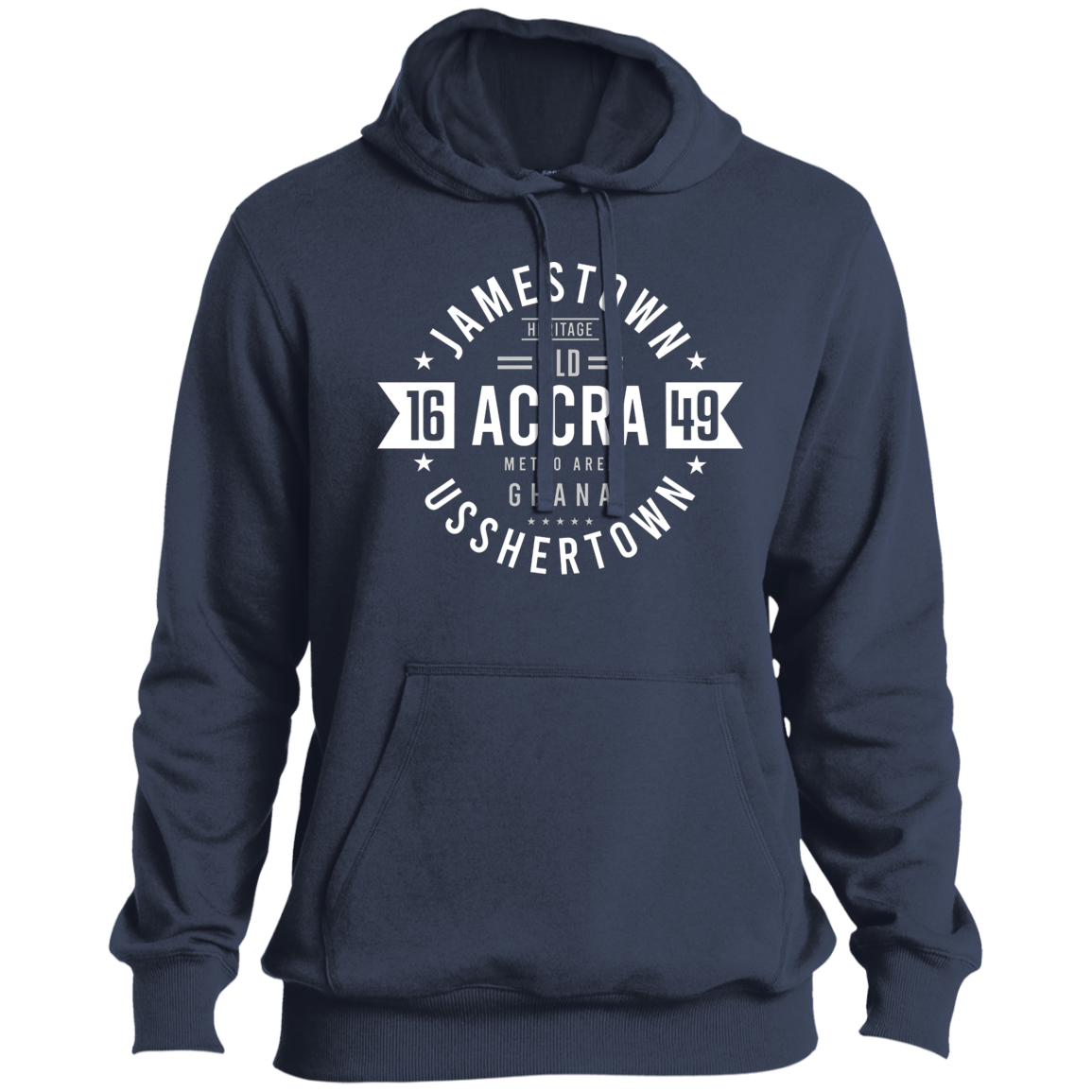 Jamestown Usshertown Old Accra Ghana Men's Pullover Hoodie