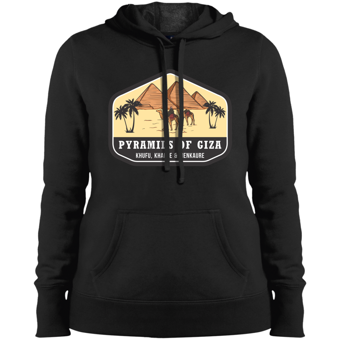 The Pyramids of Giza Women's Pullover Hoodie