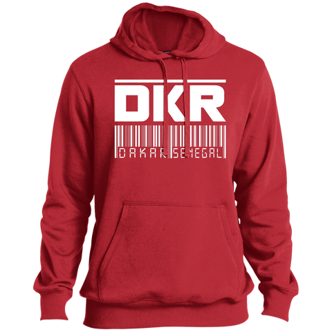 DKR (Dakar) Senegal Barcode Men's Pullover Hoodie