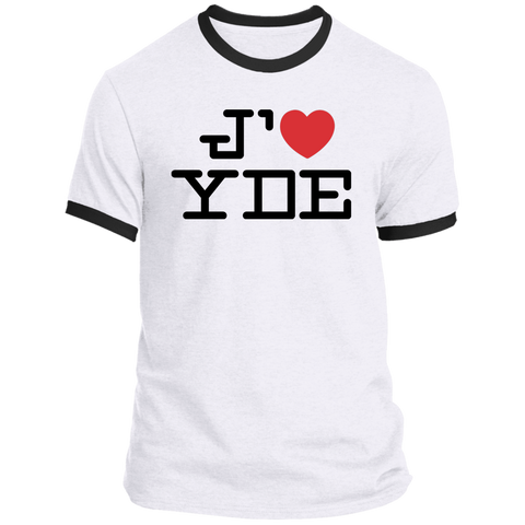 J'aime Yaoundé (YDE) Cameroun Ringer T-Shirt (Unisex)