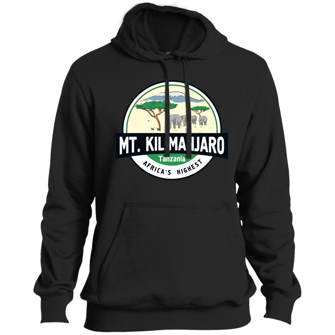 Mount Kilimanjaro Men's Pullover Hoodie