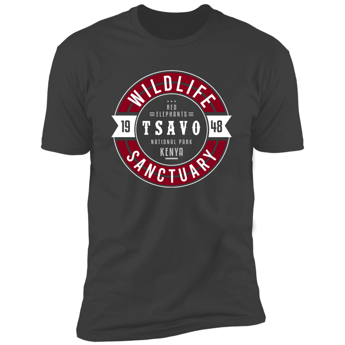 Wildlife Sanctuary Tsavo Red Elephants Classic T-Shirt (Unisex)