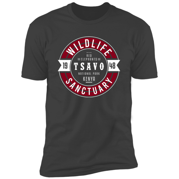 Wildlife Sanctuary Tsavo Red Elephants Classic T-Shirt (Unisex)