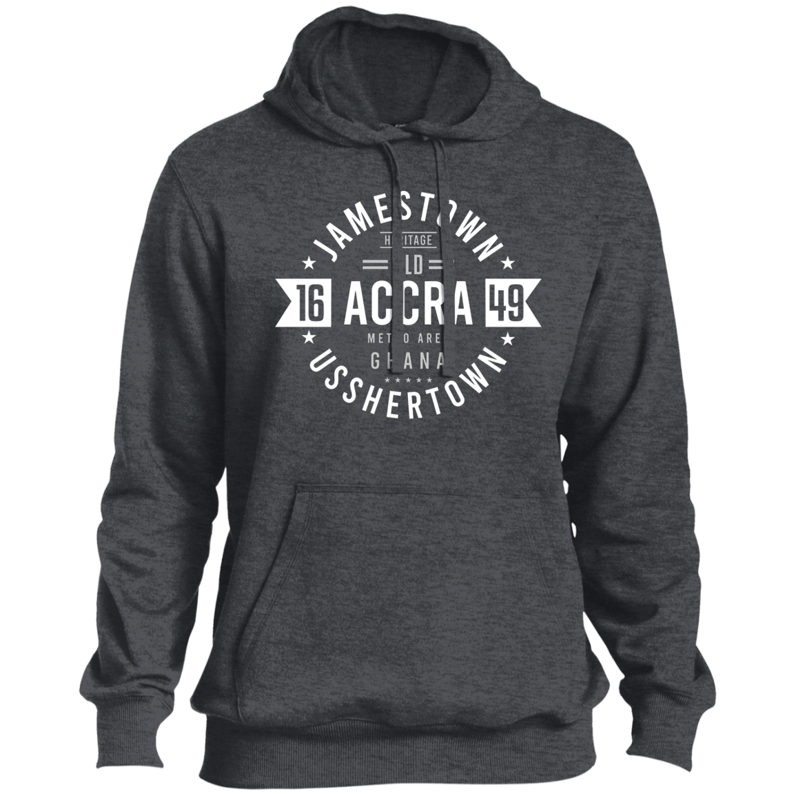 Jamestown Usshertown Old Accra Ghana Men's Pullover Hoodie