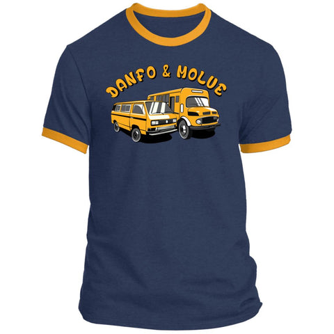 Danfo & Molue (Lagos Bus) Ringer T-Shirt (Unisex)