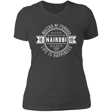 Nairobi Maisha Ni Furaha 1899 Women's Classic T-Shirt