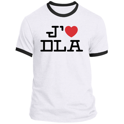 J'aime Douala (DLA) Cameroun Ringer T-Shirt (Unisex)