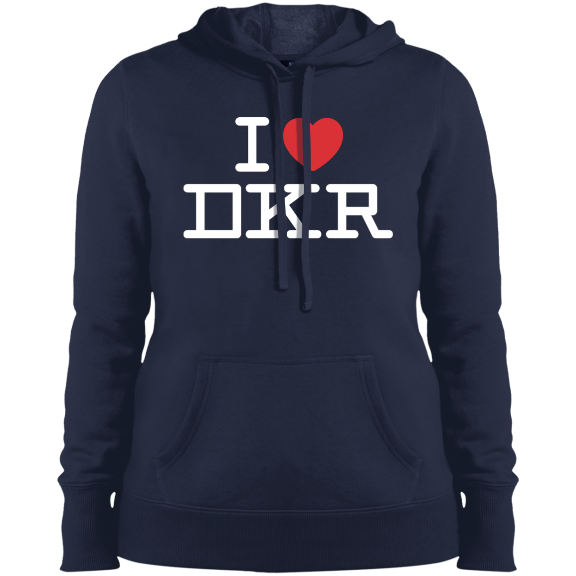 I love Dakar (DKR) Senegal Women's Pullover Hoodie