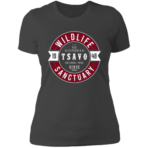 Wildlife Sanctuary Tsavo Red Elephants Women's Classic T-Shirt