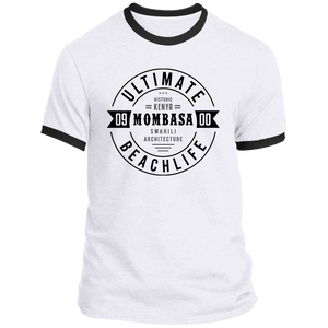 Mombasa 0900 Ultimate BeachLife Ringer T-Shirt (Unisex)