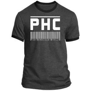 PHC Port Harcourt Barcode Ringer T-Shirt (Unisex)