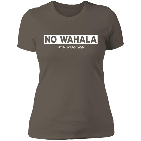 No Wahala Ladies' Crewneck T-Shirt