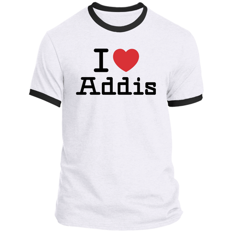 I love Addis (Ethiopia) Ringer T-Shirt (Unisex)