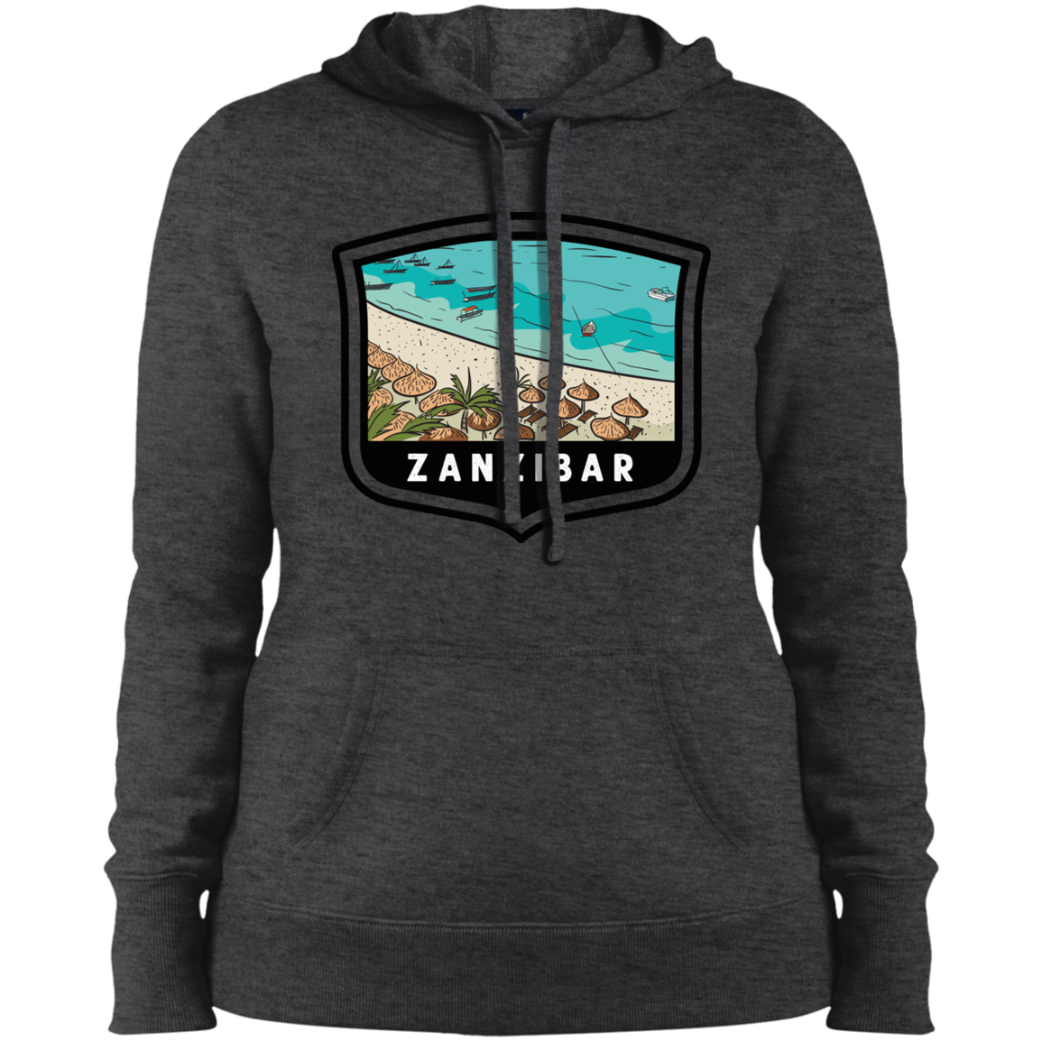 Zanzibar Beaches Women's Pullover Hoodie