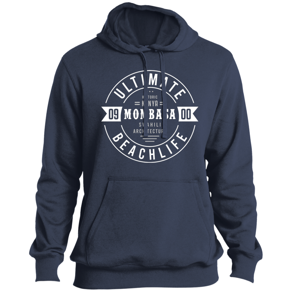 Mombasa 0900 Ultimate BeachLife Men's Pullover Hoodie