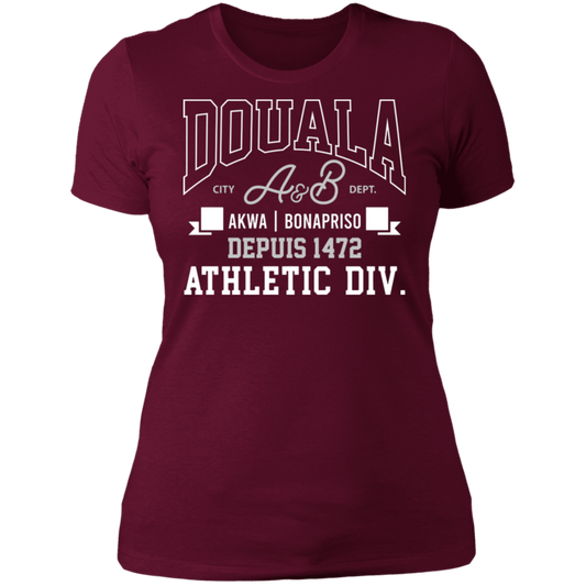 Douala A&B (Akwa & Bonapriso) Athletic Women's Classic T-Shirt