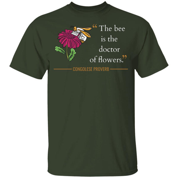 The Bee Is the Doctor of Flowers Kids' Classic T-Shirt