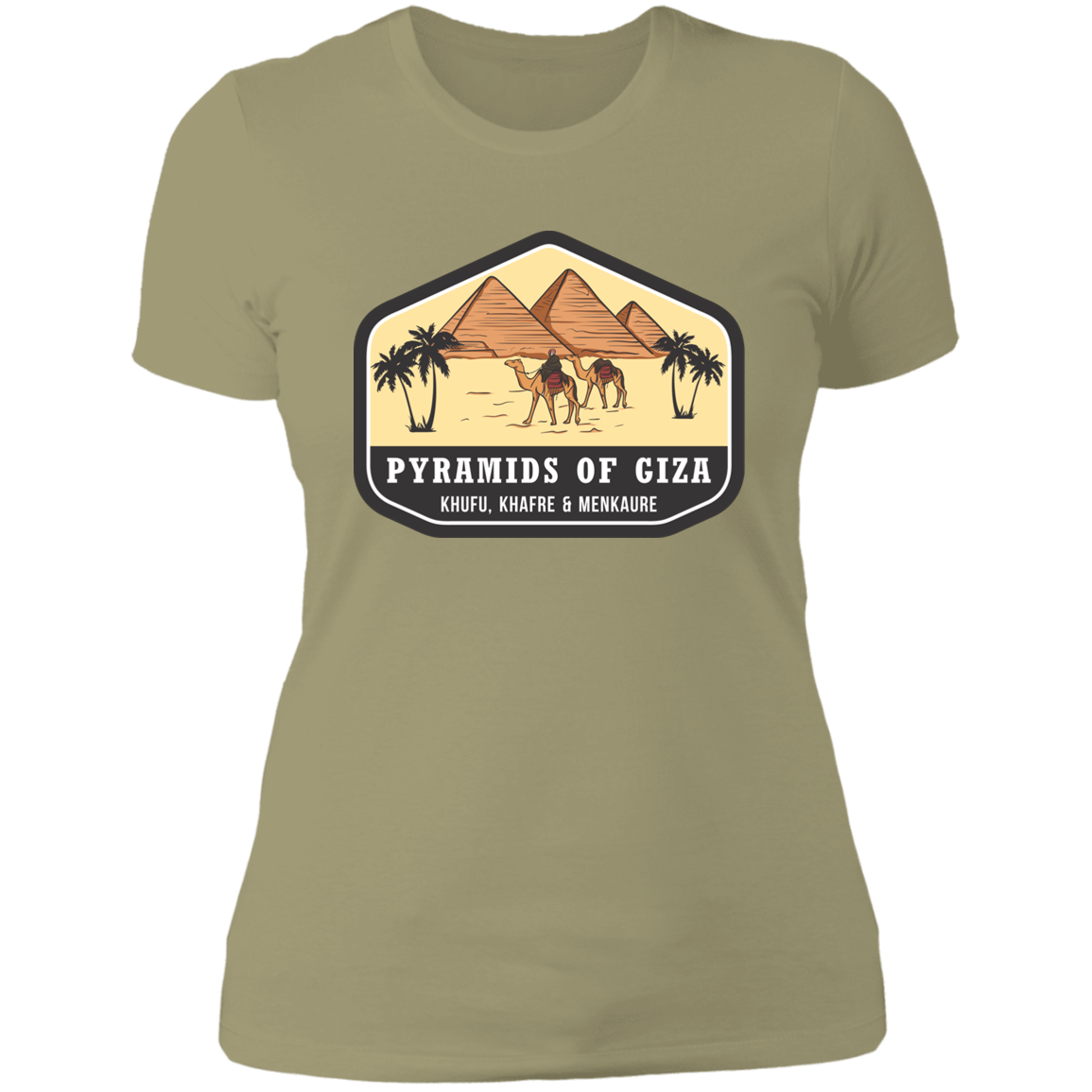 The Pyramids of Giza Women's Classic T-Shirt