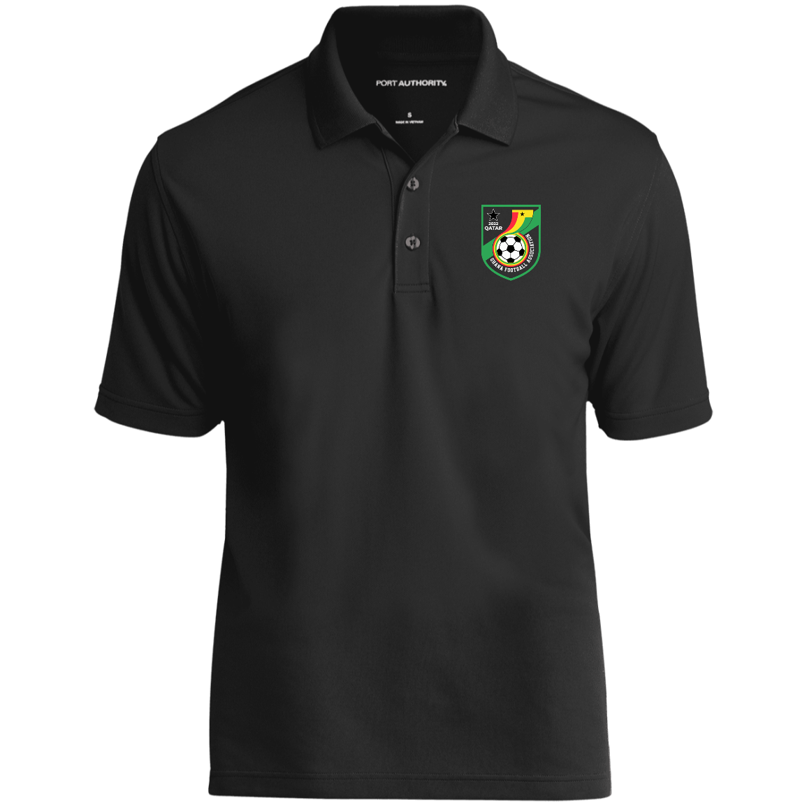 Ghana Black Stars Men's Micro-mesh Polo