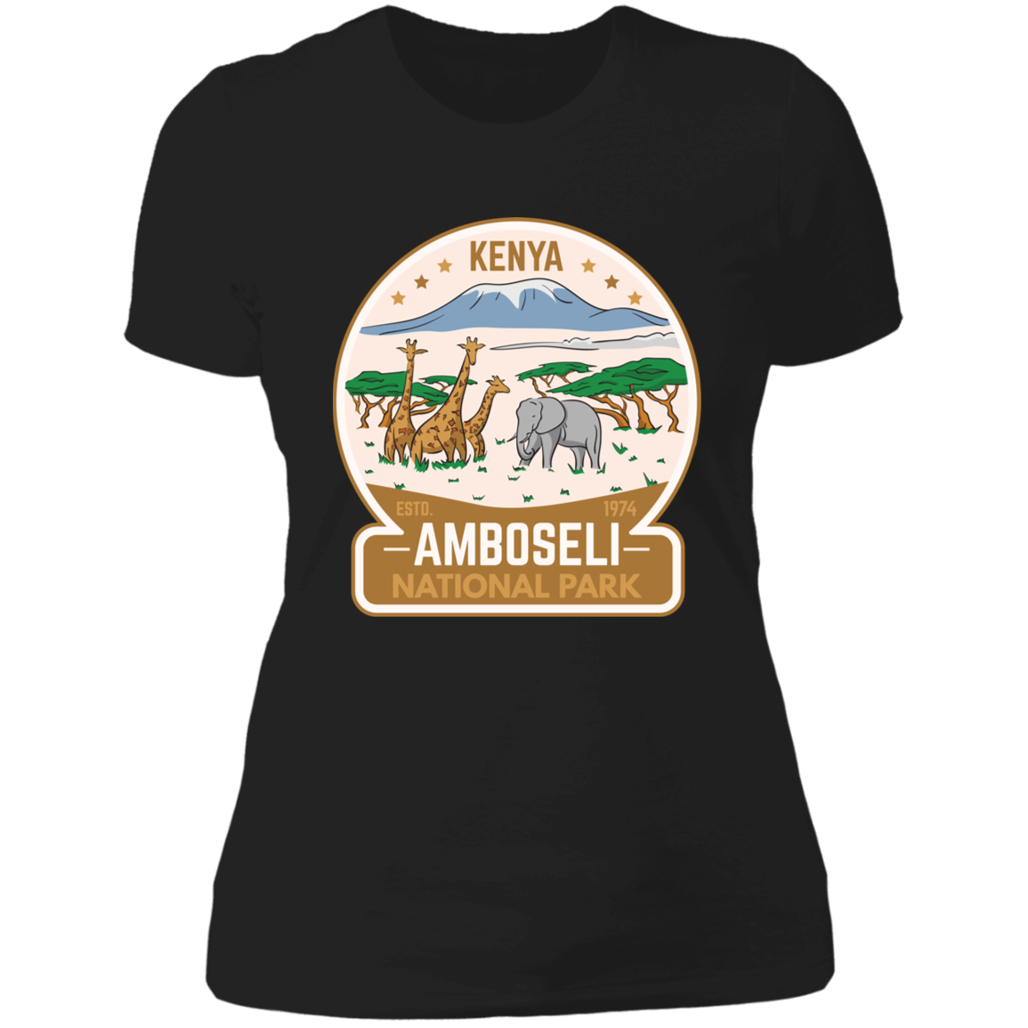 Amboseli National Park Kenya Women's Classic T-Shirt