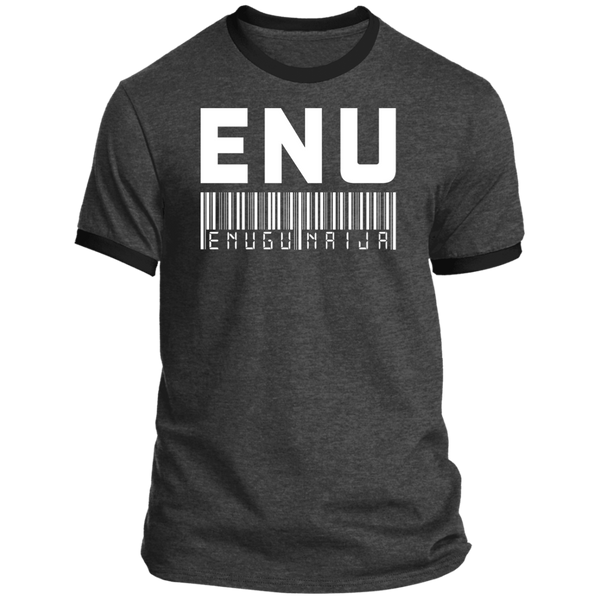 ENU Enugu Barcode Ringer T-Shirt (Unisex)