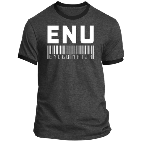 ENU Enugu Barcode Ringer T-Shirt (Unisex)