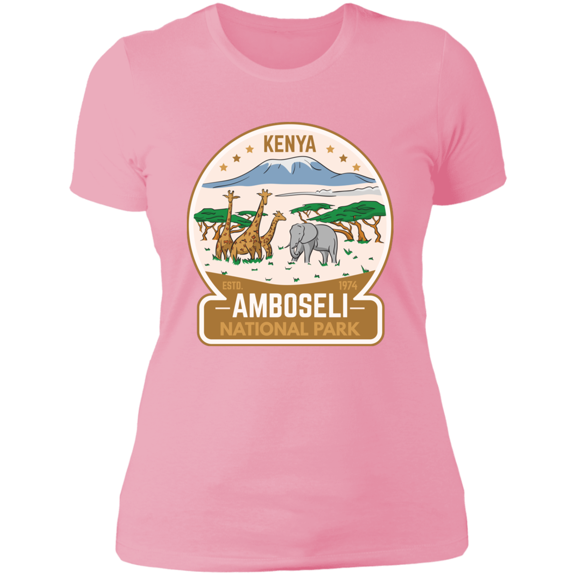 Amboseli National Park Kenya Women's Classic T-Shirt