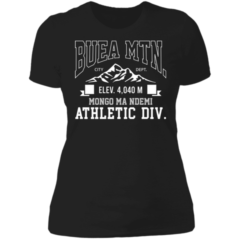 Buea Mountain (Mongo ma Ndemi) Athletic Women's Classic T-Shirt