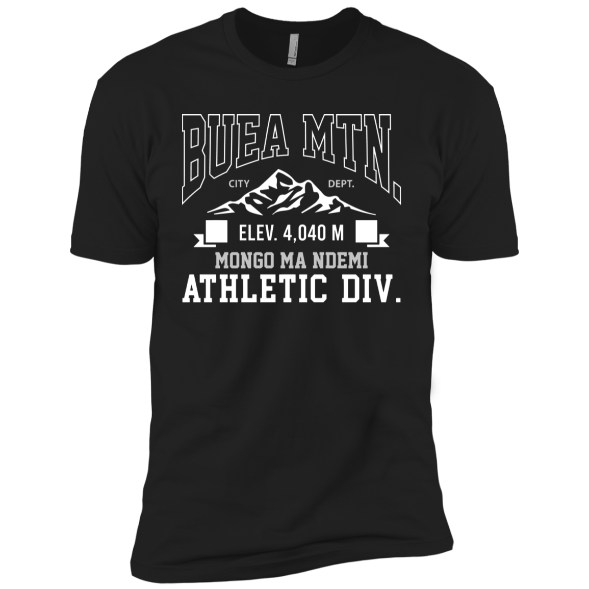 Buea Mountain (Mongo ma Ndemi) Athletic Kids' Classic T-Shirt