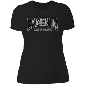 Bamenda GPS Coordinates Women's Classic T-Shirt