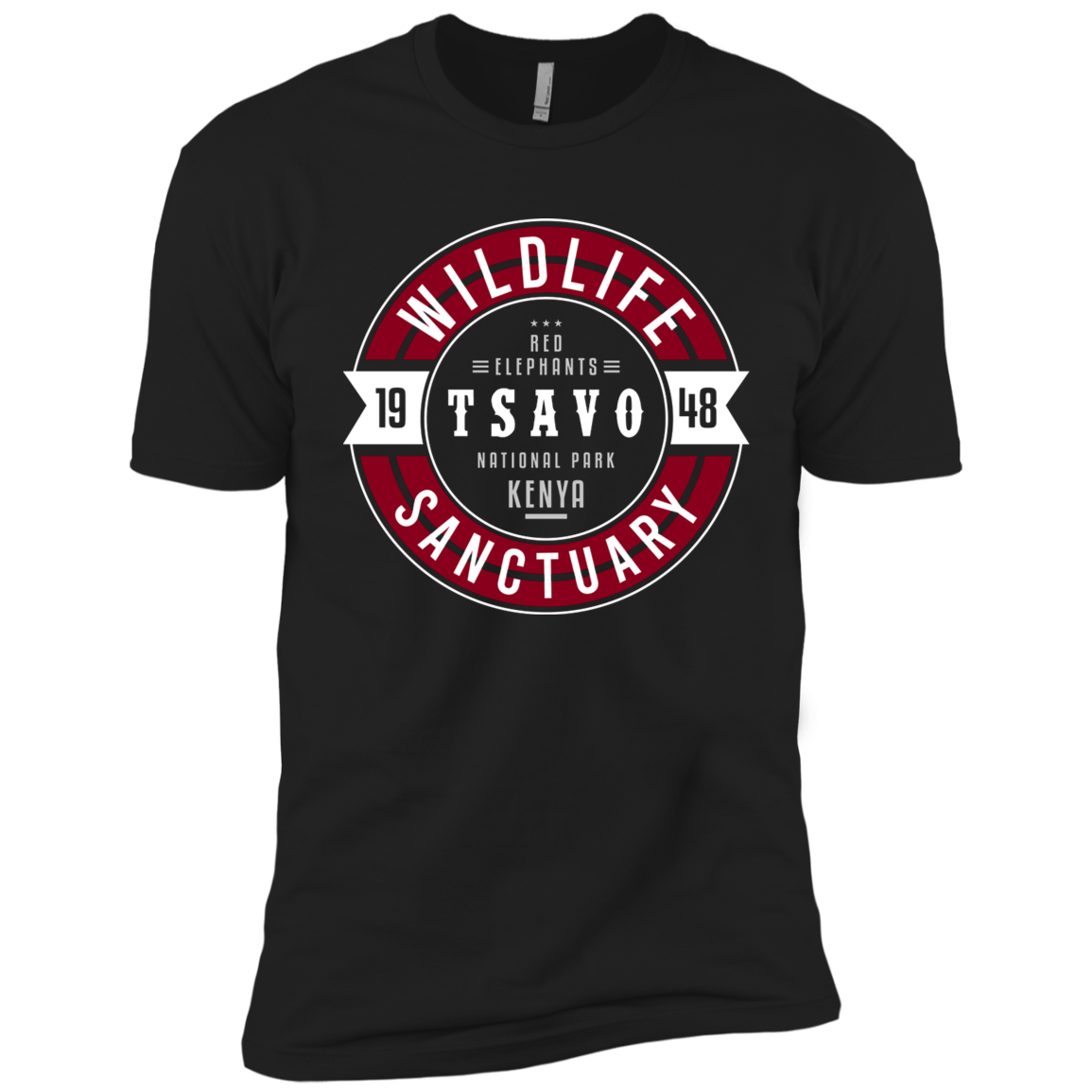 Wildlife Sanctuary Tsavo Red Elephants Kids' Classic T-Shirt