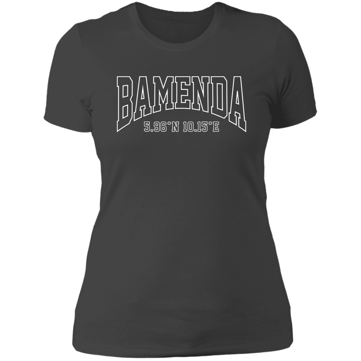 Bamenda GPS Coordinates Women's Classic T-Shirt