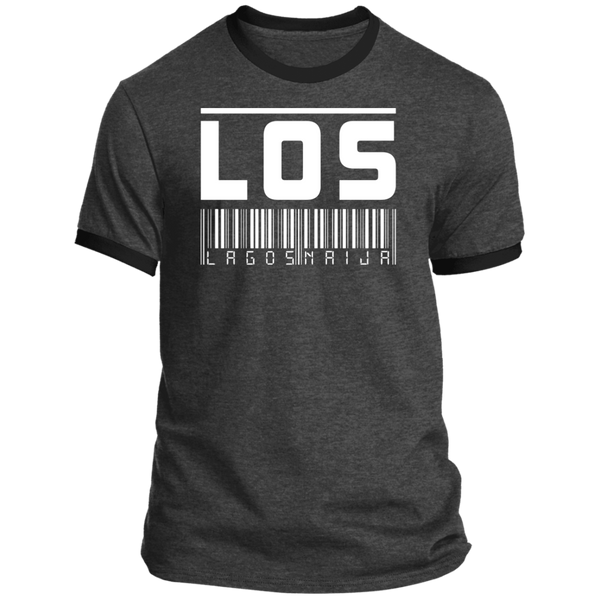 LOS Lagos Barcode Ringer T-Shirt (Unisex)