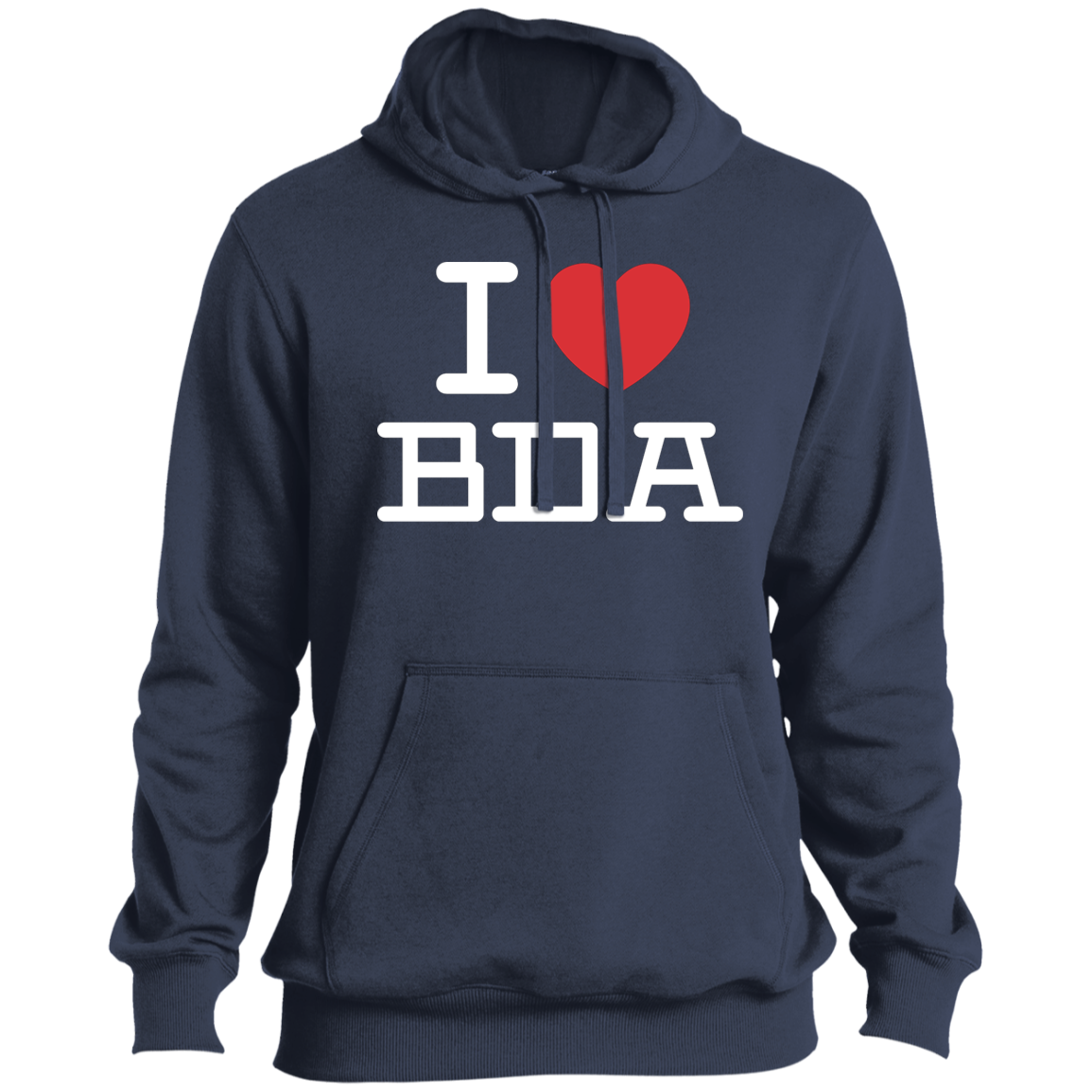 I love Bamenda (BDA) Men's Pullover Hoodie