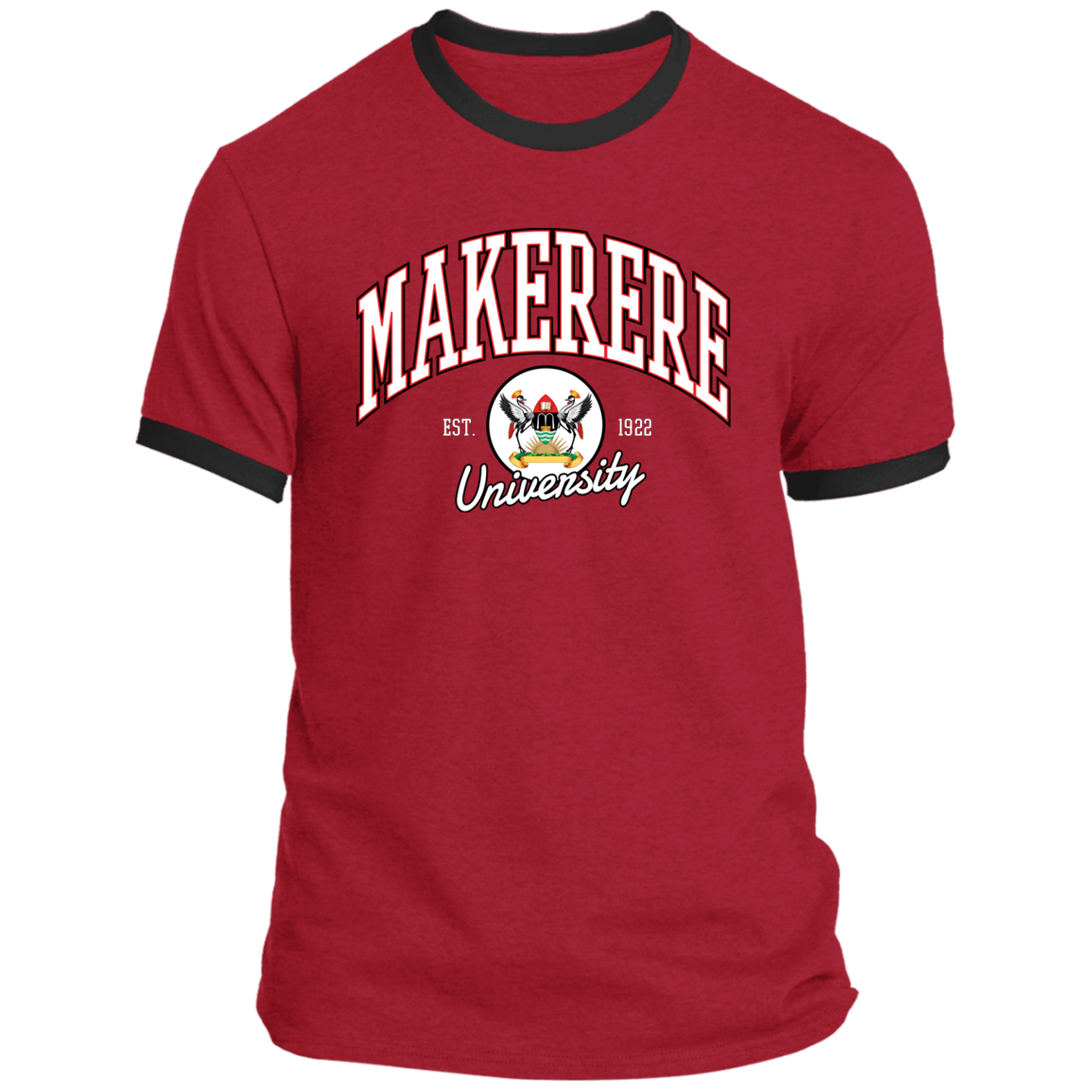Makerere University (MAK / MUK) Ringer T-Shirt (Unisex)