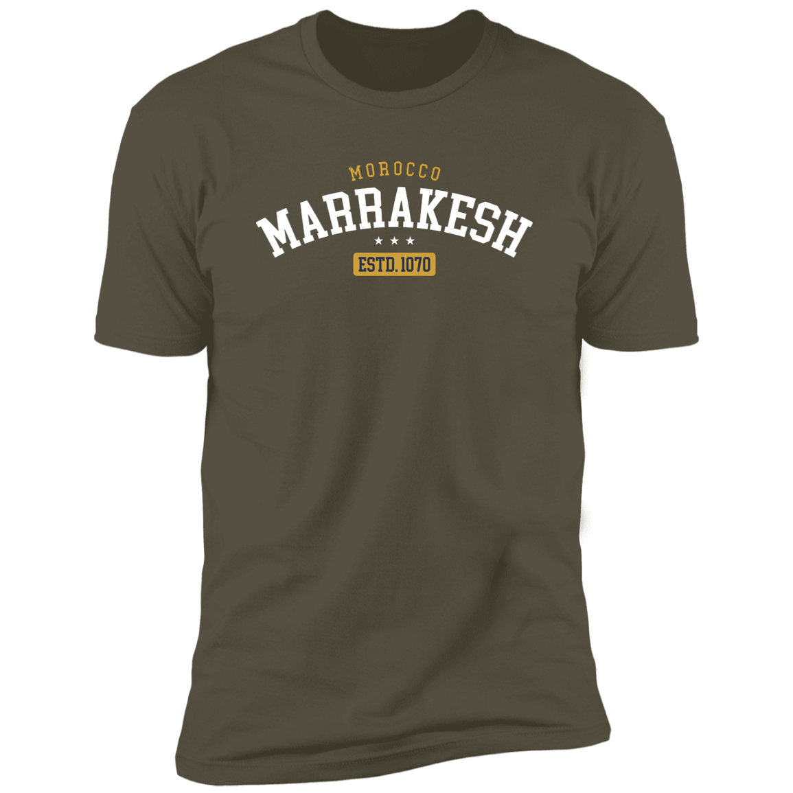 Marrakesh Morocco Estd 1070 Classic T-Shirt (Unisex)