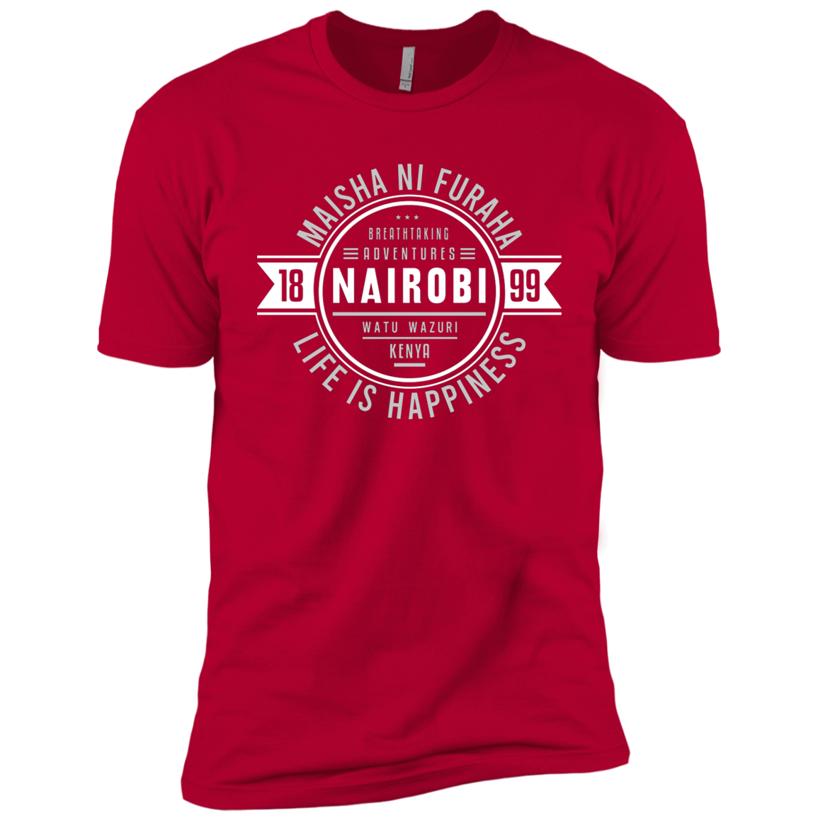 Nairobi Maisha Ni Furaha 1899 Kids' Classic T-Shirt